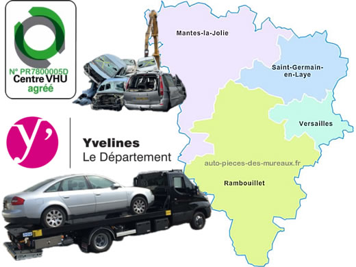 epaviste enlevement epave gratuit Yvelines 78